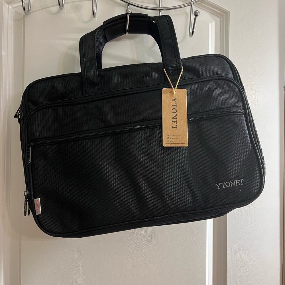 Black Laptop Bag NWT